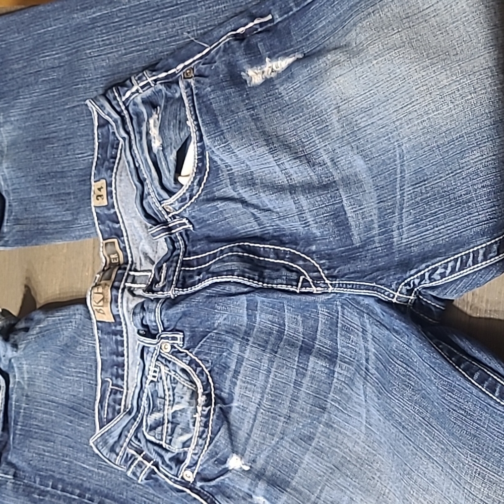Men's Buckle jeans